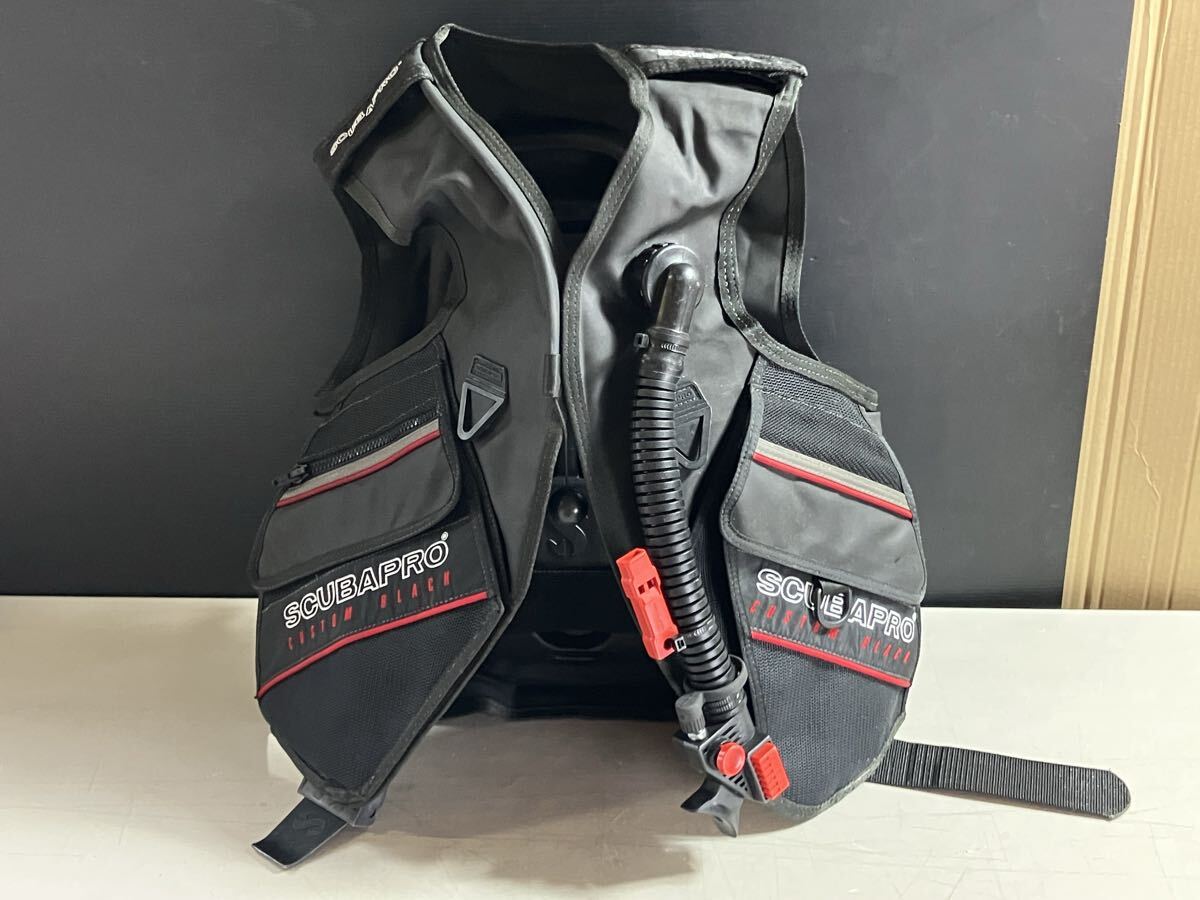 SCUBAPRO CLASSIC BLACK スキューバプロ クラッシック ブラック BCジャケット サイズXS 動作未確認 現状品