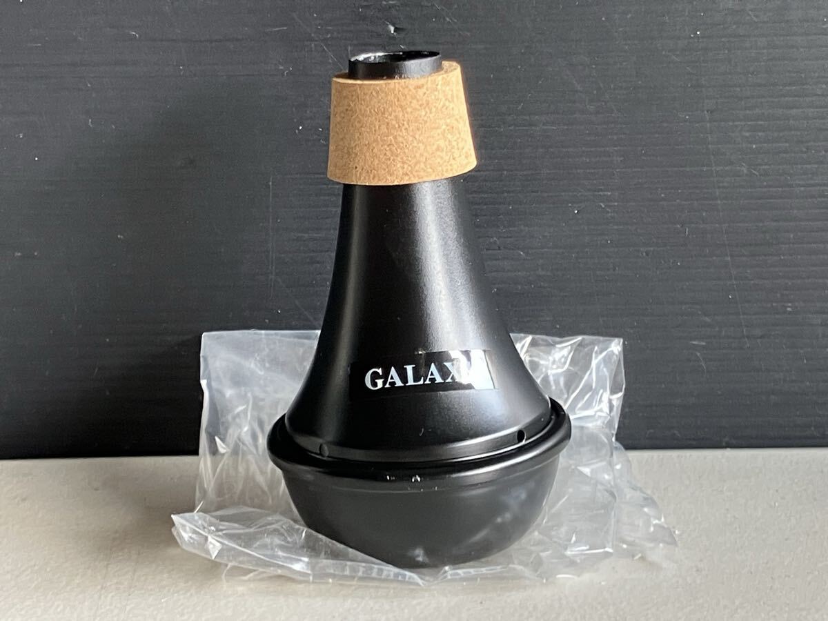 未使用品 GALAXY トランペット用？ プラクティスミュート ブラック