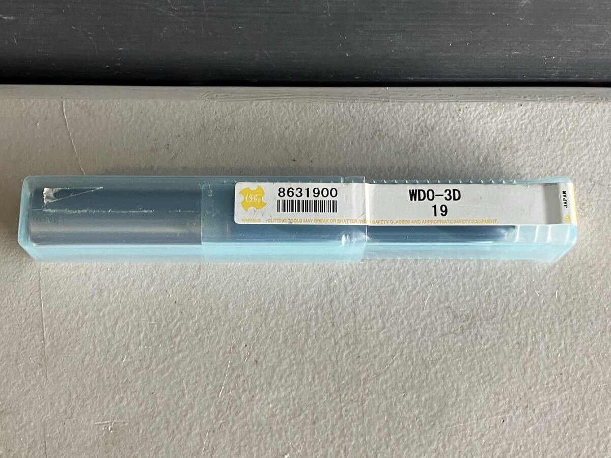未使用品 OSG オーエスジー WDO-3D 19 超硬ドリル スタンダードドリル