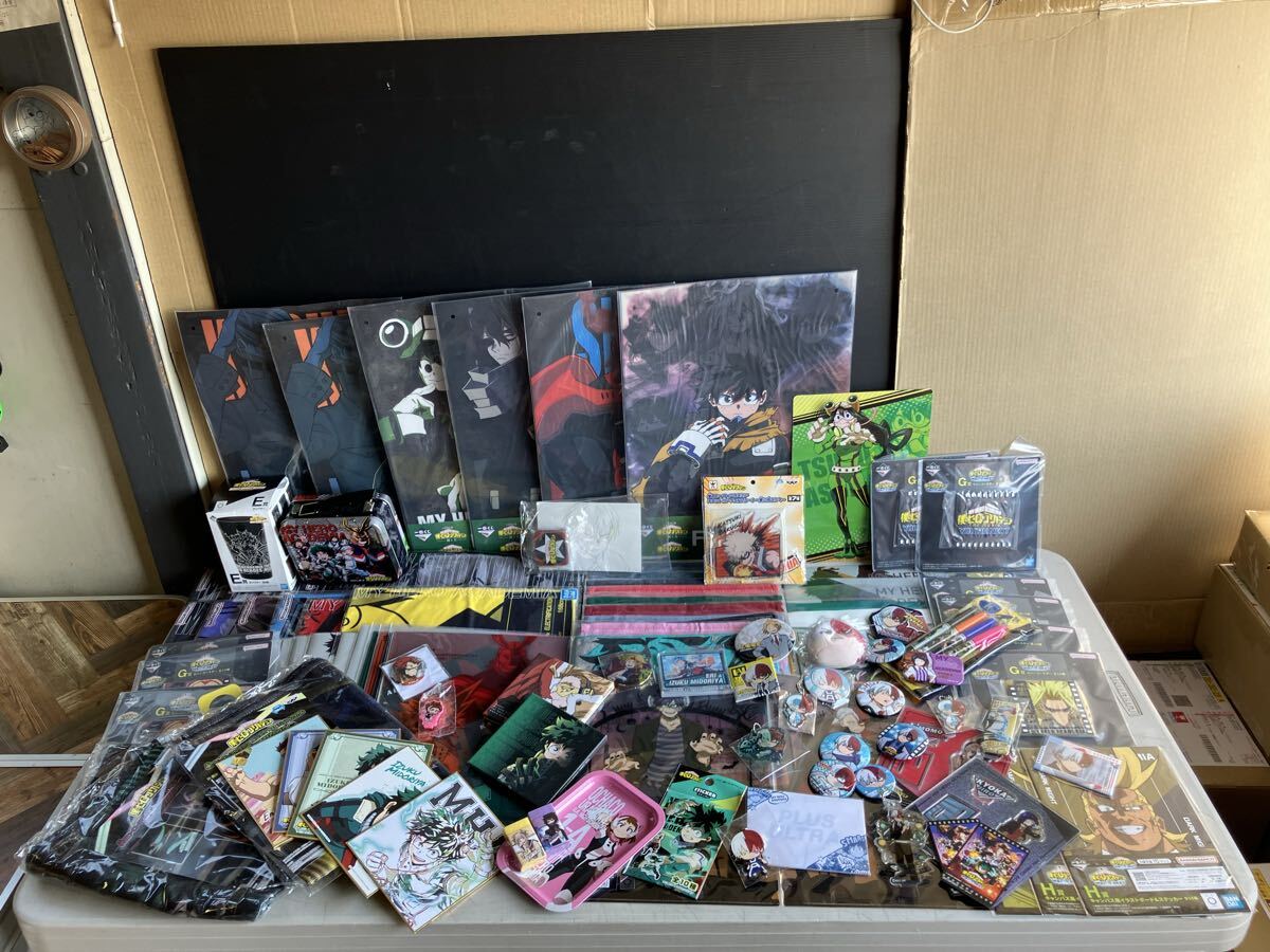 僕のヒーローアカデミア ヒロアカ グッズ まとめ売り 缶バッジ キーホルダー マスコット アクリルスタンド タオル コースター など 