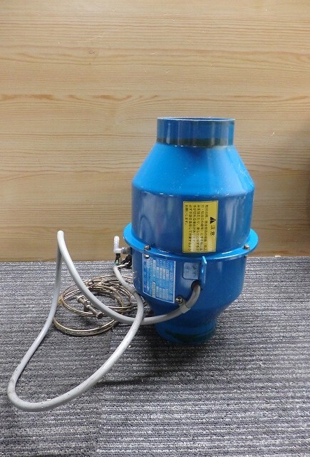 ASAHI TUBULAR FAN アサヒチューブラーファン TFM-15G　斜流送風機　天吊用直動形 ◎動作外し/現状品