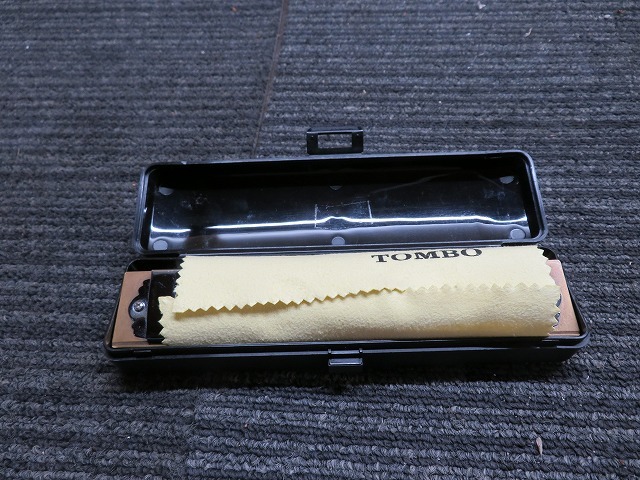 H☆TOMBO　BAND　Deluxe 21　 トンボ　ハーモニカ　C　ケース入り ◎現状品
