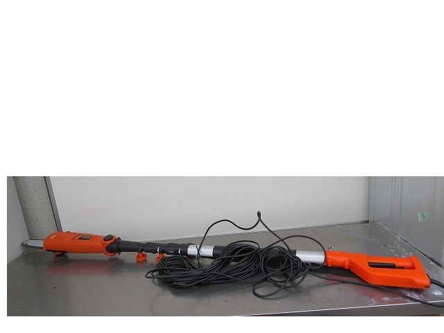 E☆YARD FORCE　ヤードフォース YF5299 高枝切り電動チェーンソー ◎回転動作確認済　引き取り限定　大阪和泉市