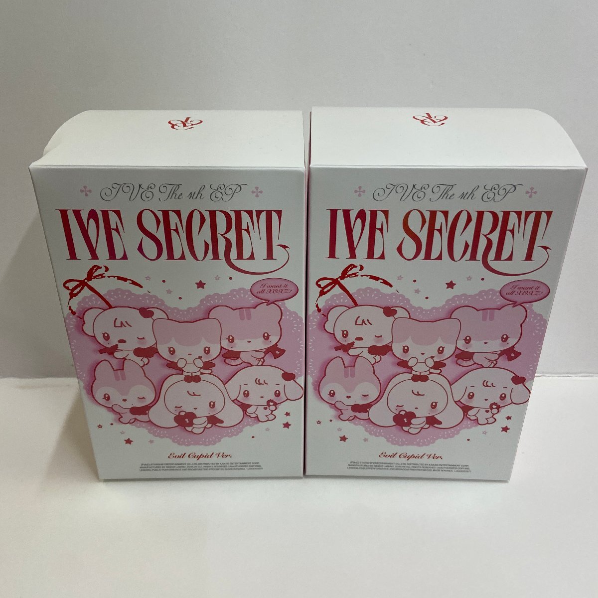 【353-30016k】IVE MINiVE NAORI リズ　SECRET　ぬいぐるみ