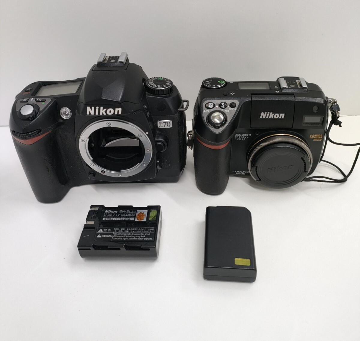 【ジャンク】 Nikon D70 COOLPIX8400 ニコン デジタルカメラ