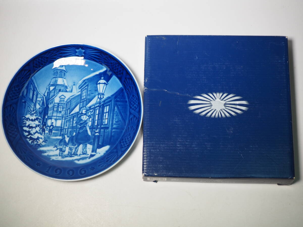 ロイヤルコペンハーゲン イヤープレート 1996 ROYAL COPENHAGEN 未使用 箱入り