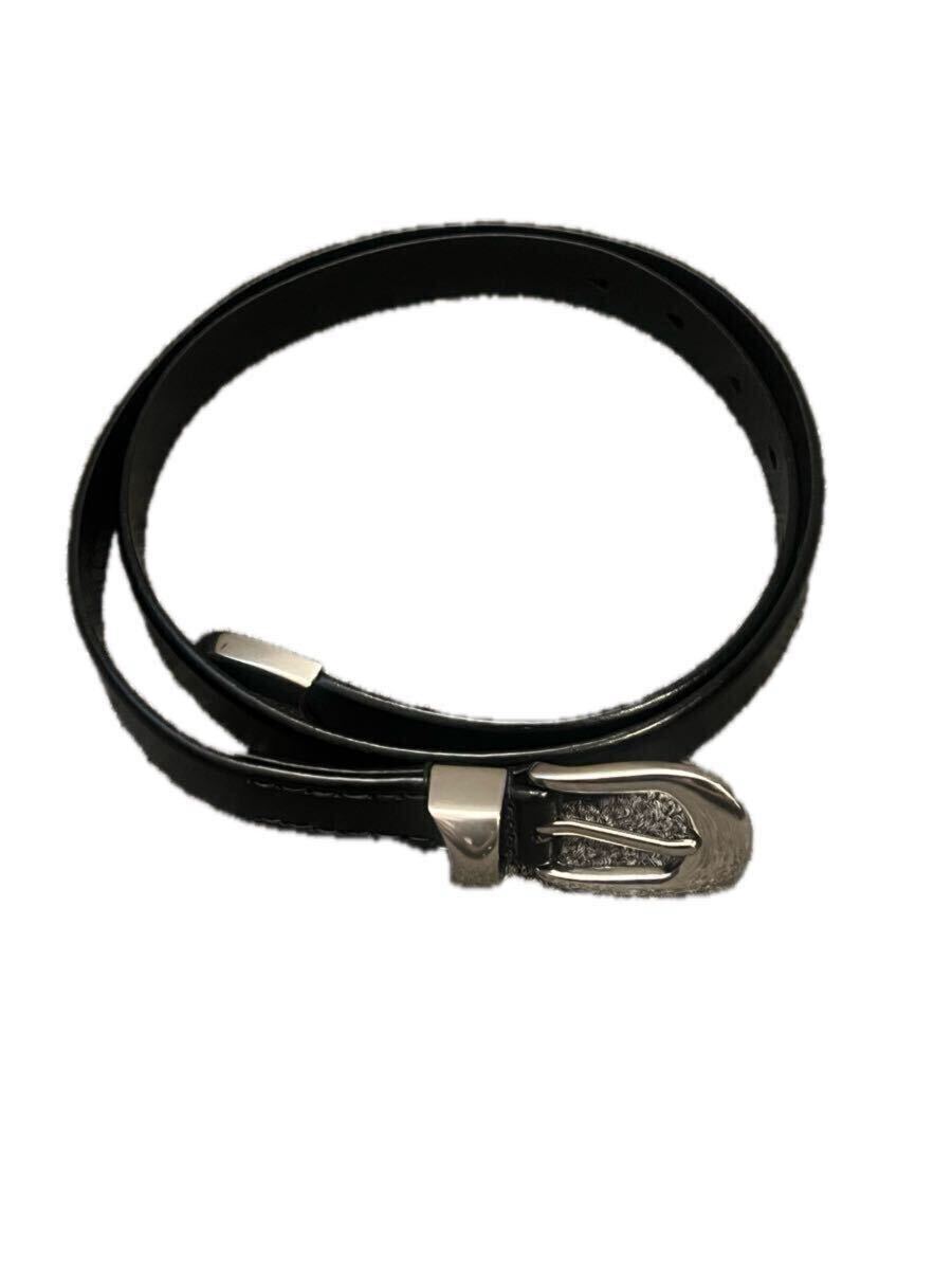 OUR LEGACY　アワーレガシー　 ベルト 90cm レザー 黒