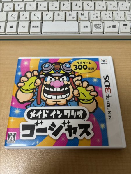 空ケース ニンテンドー3DS 空ケース メイド イン ワリオ ゴージャス