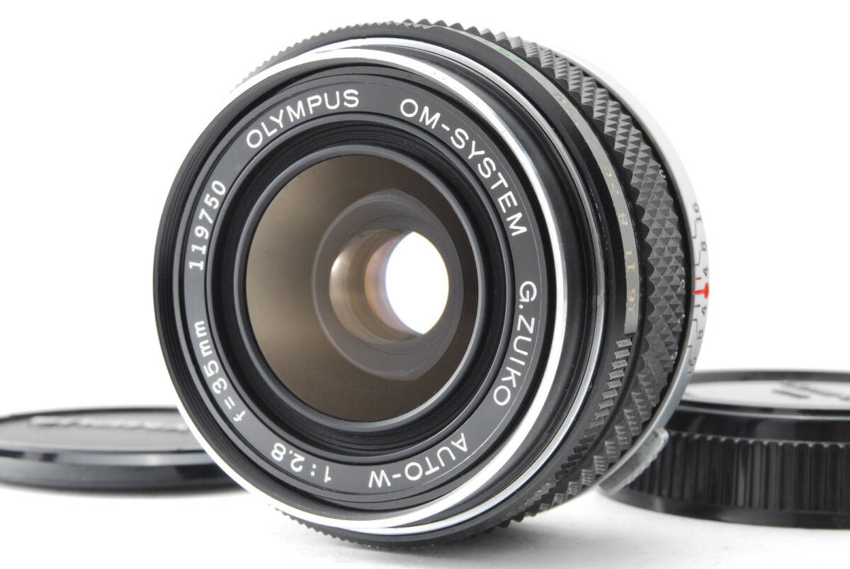 OLYMPUS OM-SYSTEM G.Zuiko AUTO-W 35mm f/2.8 Lens 