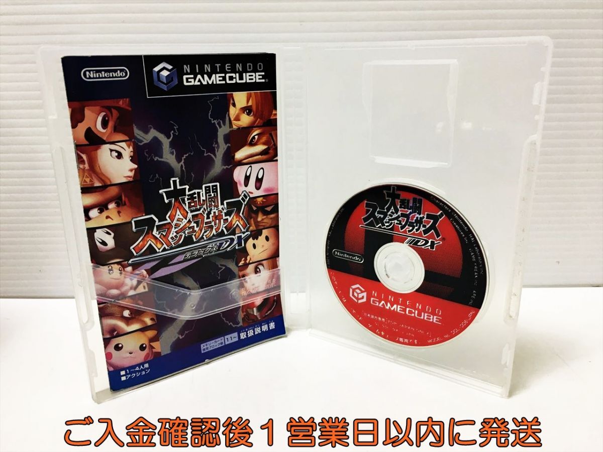 【1円】GC 大乱闘スマッシュブラザーズDX ゲームソフト ゲームキューブ 1A0117-003mk/F8
