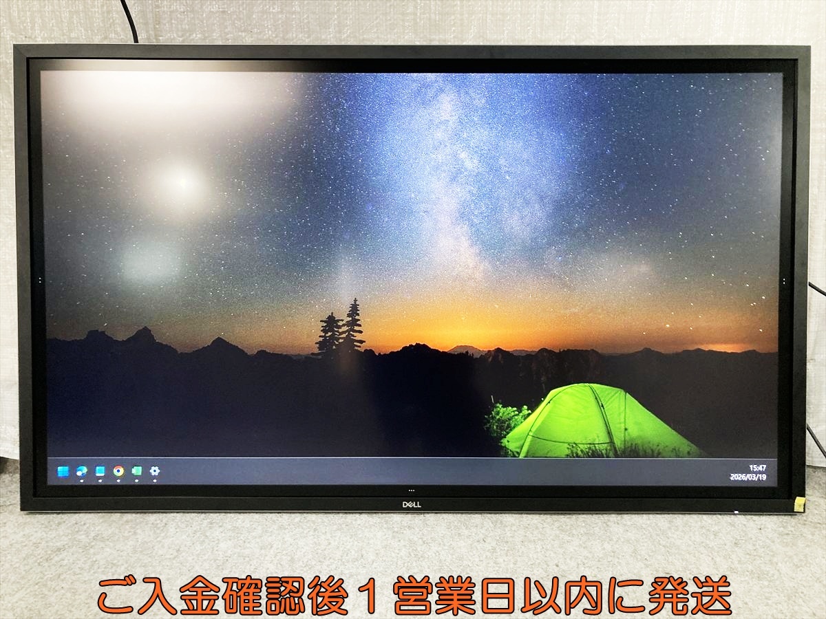 Dell 55 C5522QT 54.64インチ マルチタッチ 4K USB-C 大型モニター 動作確認済 IPS 75Hz 輝度ムラ/ドット抜けなし C00-001ajy/11