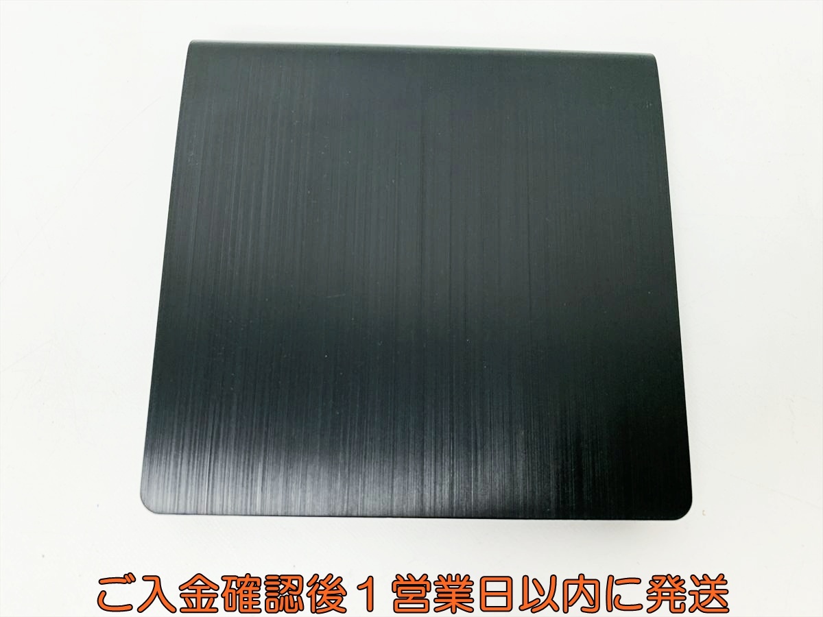 【1円】外付け ポータブルDVDドライブ CB31005 本体のみ ブラック 動作確認済 E05-519rm/F3