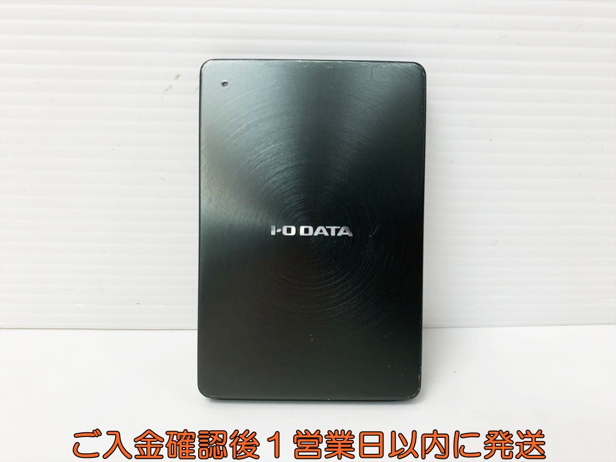 I-O DATA 1TB 外付け ポータブルHDD HDPX-UTA1.0K 本体のみ ブラック CrystalDiskInfo正常/起動19/時間1h E02-643rm/F3