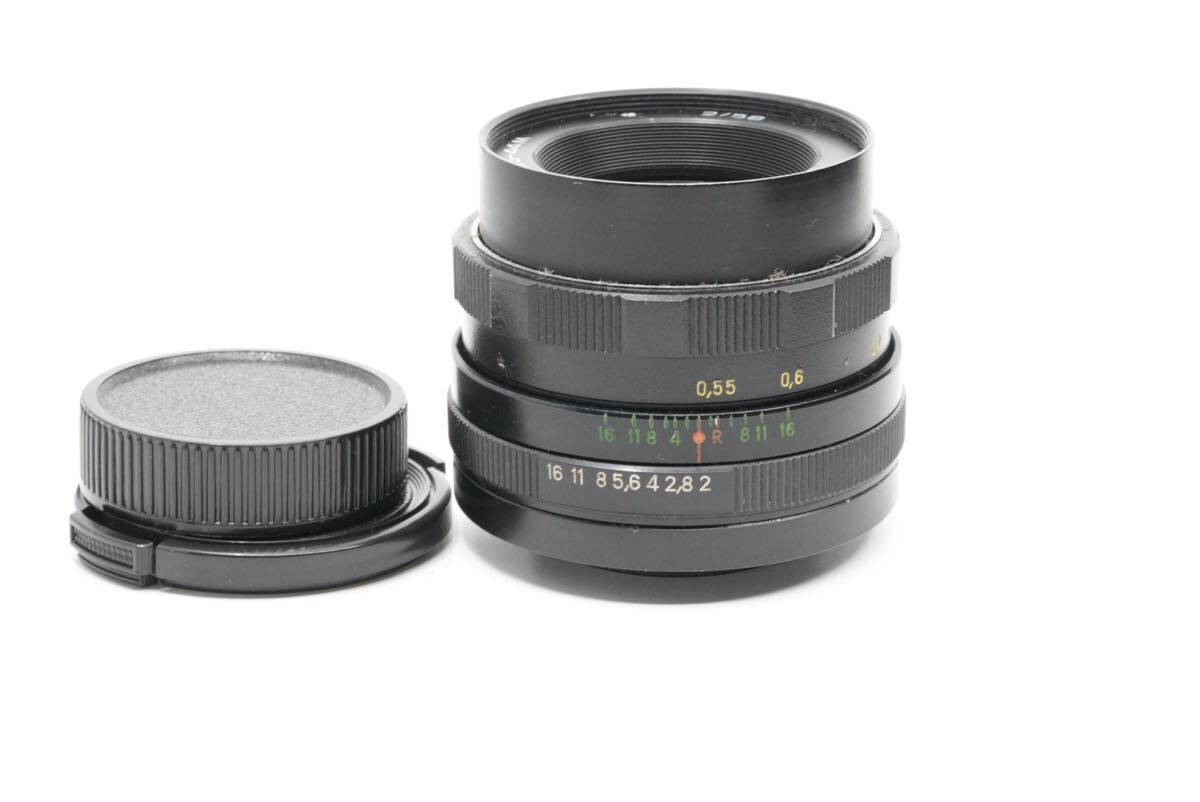 訳有セール Helios-44M 58mm f2 ヘリオス M42マウント ぐるぐるボケ オールドレンズ 003