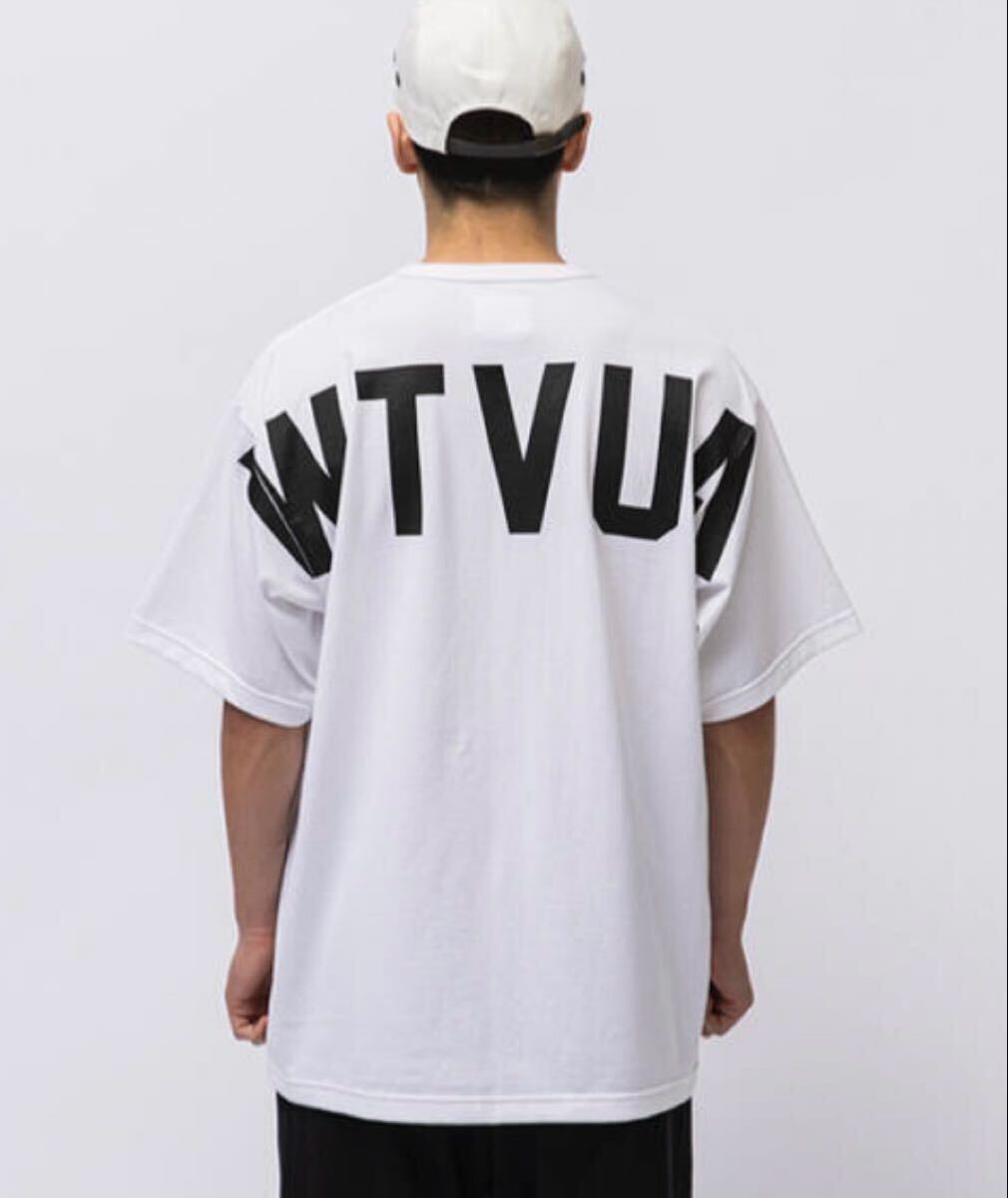 XL wtaps stencil ホワイト 白　ダブルタップス　descendant ハンガー付属しません