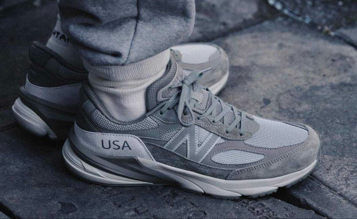 28.5cm wtaps New Balance ニューバランス 990V6 グレー ダブルタップス　