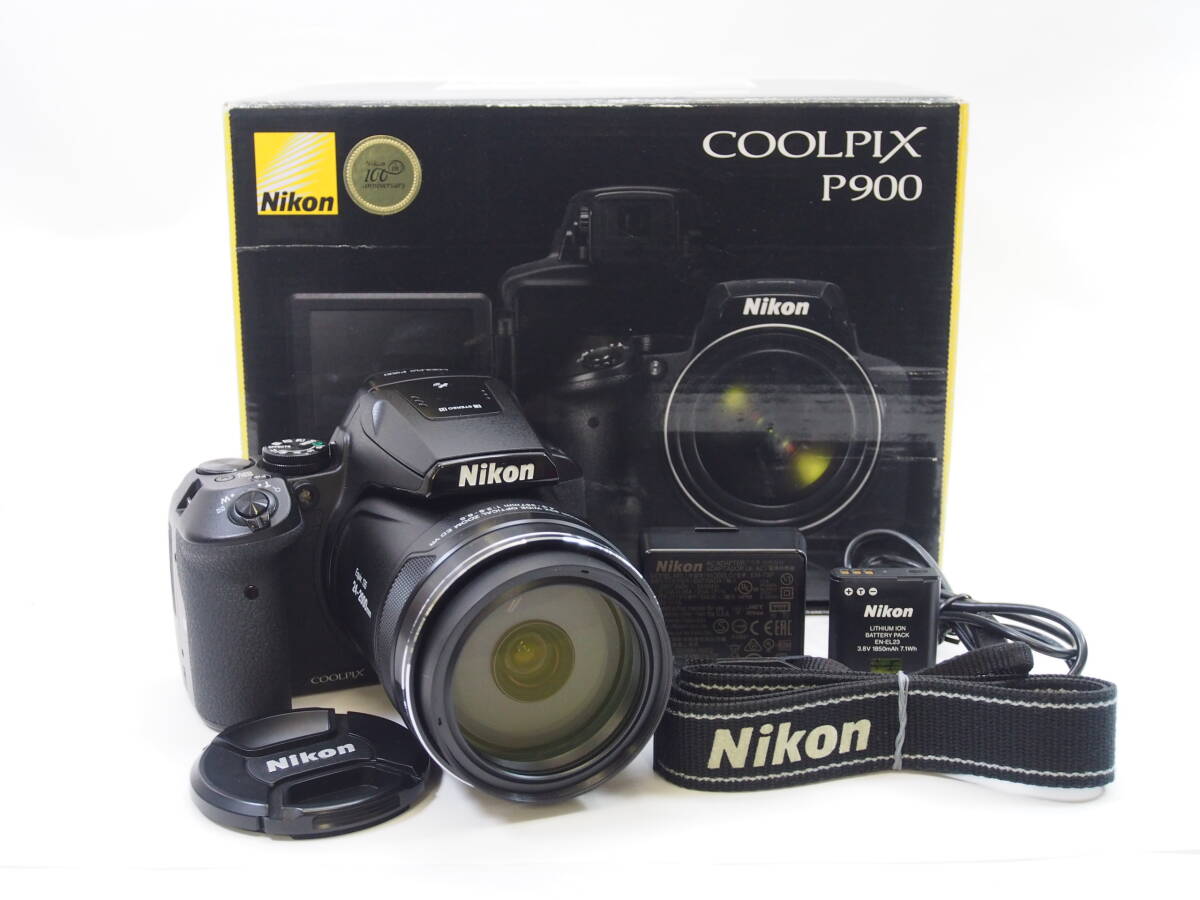 【極美品】◎Nikon ニコン COOLPIX P900（元箱付）
