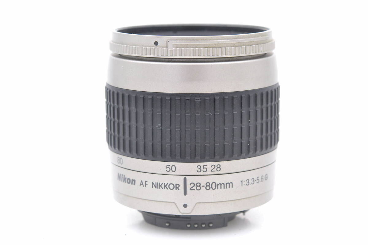 Nikon AF NIKKOR 28-80mm 3.3-5.6 G シルバー ニコンFマウント FX 標準ズームレンズ