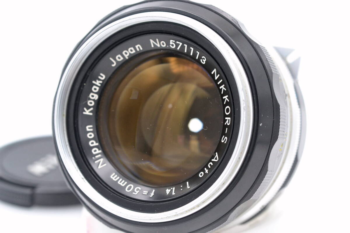 Nikon NIKKOR-S Auto 50mm 1.4 マニュアル 単焦点 標準レンズ Fマウント