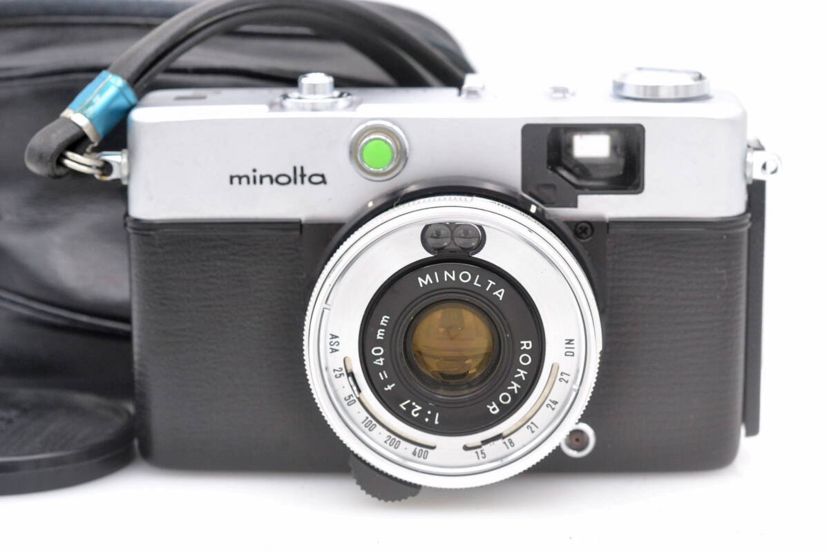MINOLTA HI-MATIC C ミノルタ コンパクトフィルムカメラ ケース付
