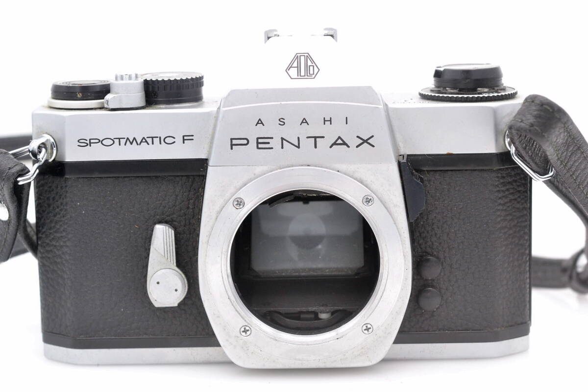 ASAHI PENTAX SPOTMATIC SP F マニュアル フィルムカメラボディ ストラップ付