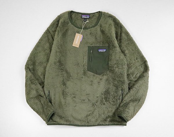 ★未使用 patagonia ロスガトス クルー グリーン Mサイズ (下げ札付き) ◆Los Gatos Crew フリース プルオーバー パタゴニア ◆ES14