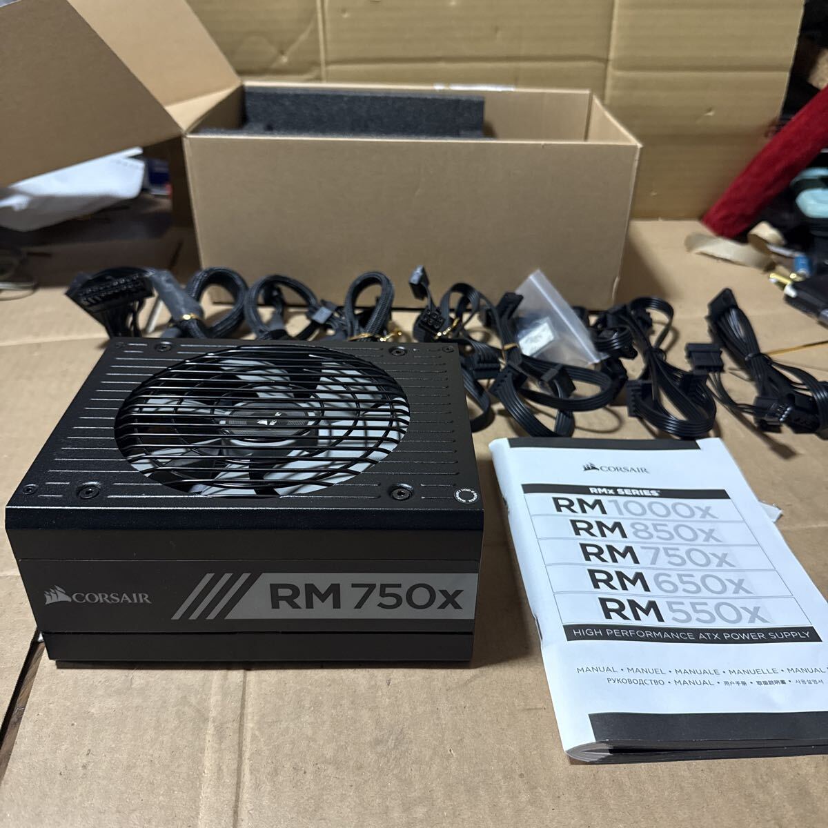あ-8692）CORSAIR RM750x(RPS0016) 電源ユニット 動作未確認 