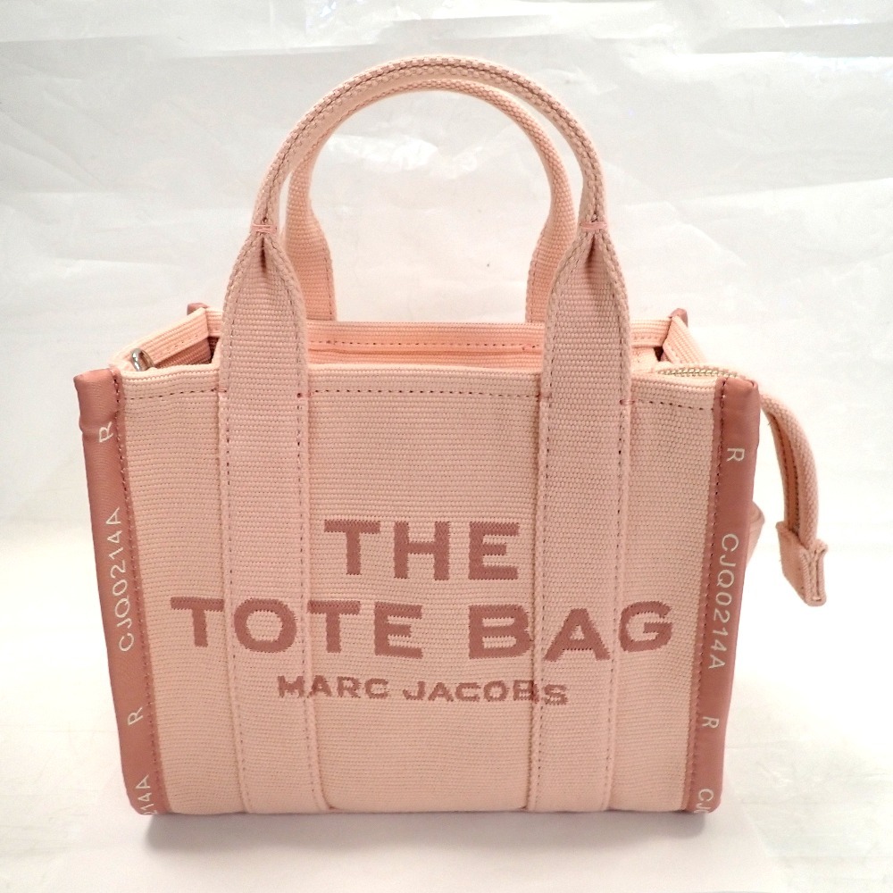 Th1008444 マークジェイコブス トートバッグ THE TOTE BAG CJQ0214A ピンク系 レディース MARC JACOBS 美品・中古