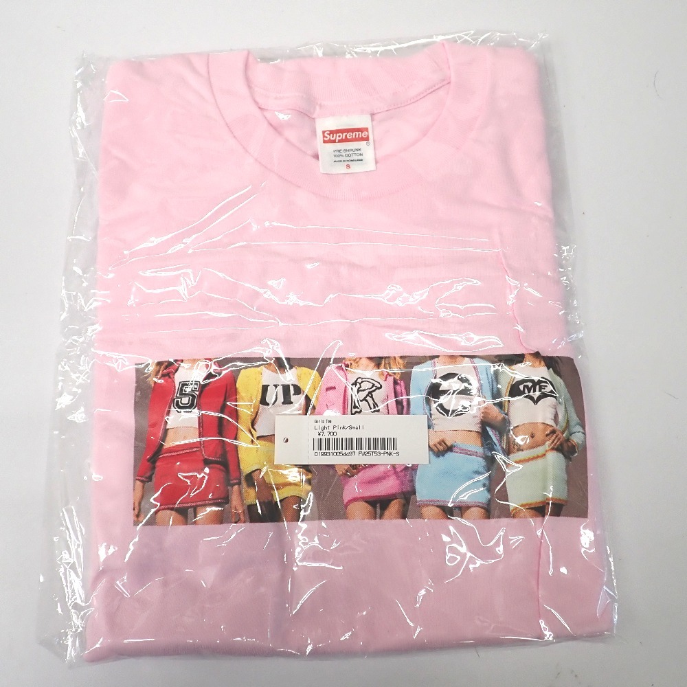 Ft1325501 シュプリーム 半袖Ｔシャツ Garls tee Light Pink #S メンズ Supreme 未使用
