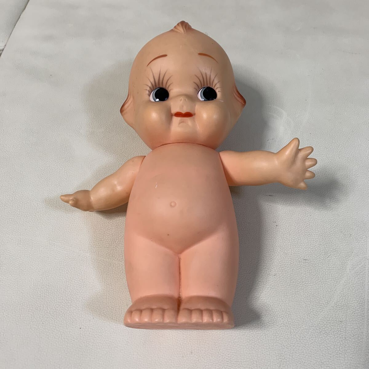 ☆IS-0305ツ80 キューピー人形 昭和レトロ ソフビ レトロ 当時物 特大☆