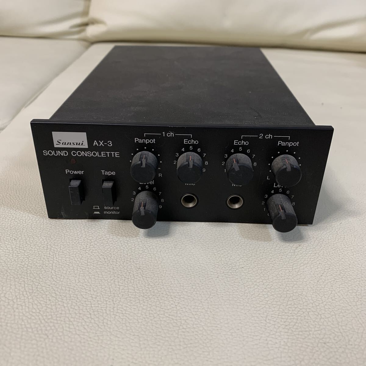 ☆IS-0310み80 Sansui 山水 AX-3 サウンドコンソレット 通電確認済☆