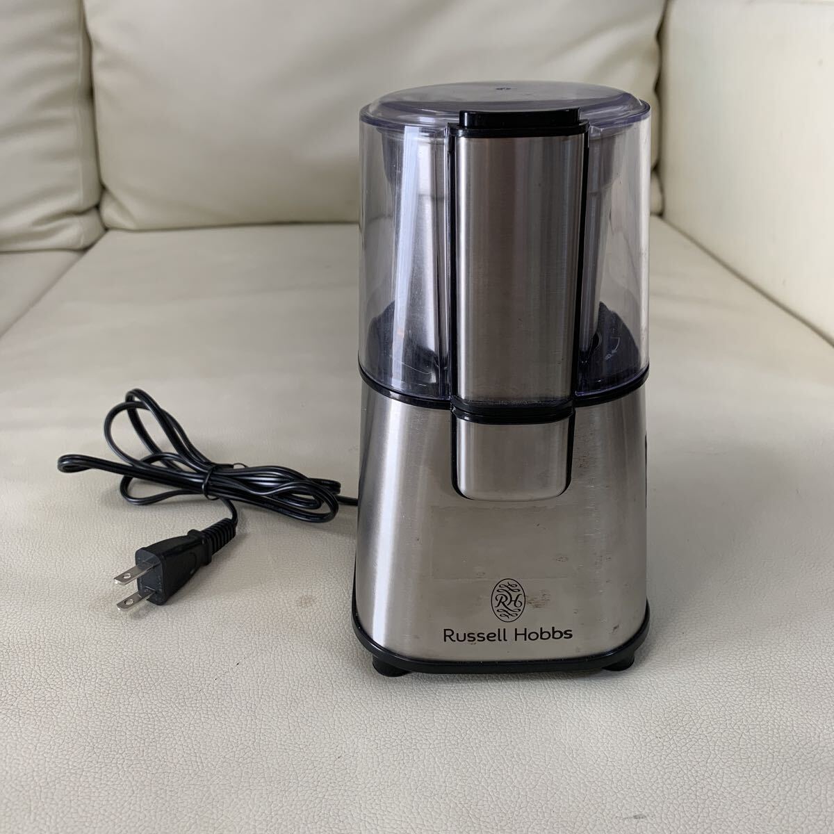 ☆IS-0321き80 Russell Hobbs ラッセルホブス コーヒーグラインダー 7660JP 2021年製 動作確認済☆