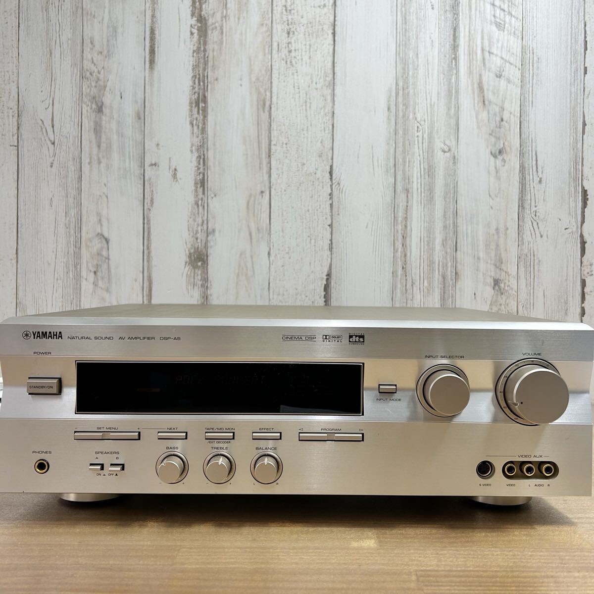 ☆ NN-0323こ120 YAMAHA DSP-A5 AVアンプ 通電OK 音出し確認済 ヤマハ 音響機器 オーディオ機器 ☆