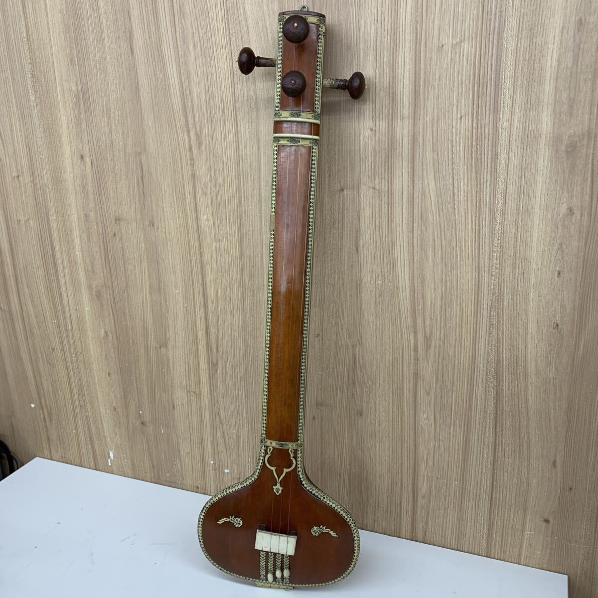 【Gt-5】 タンプーラ 弦楽器 インド 民族楽器 5607-109