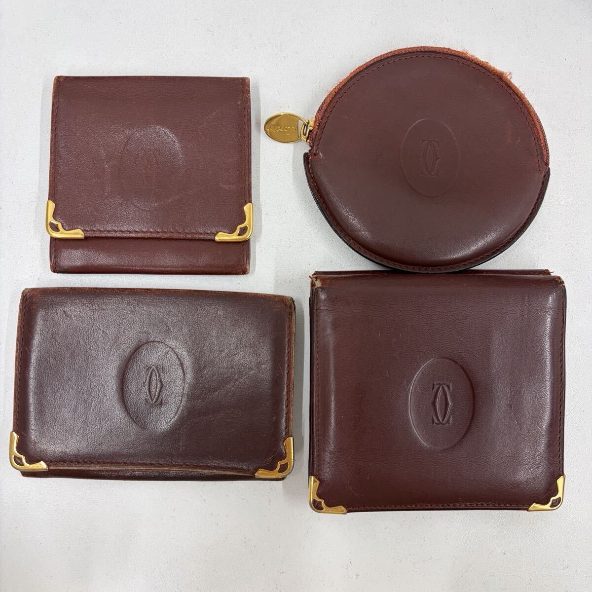 Cartier カルティエ 4点セット コインケース 小銭入れ カードケース 折りたたみ財布