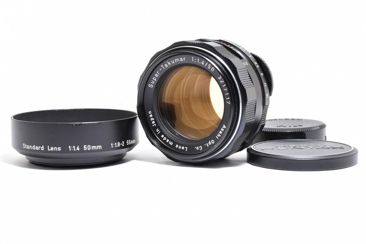 ★☆極美品★ 動作品 PENTAX ペンタックス Super-Takumar 50mm F1.4 M42マウント MFレンズ #260312