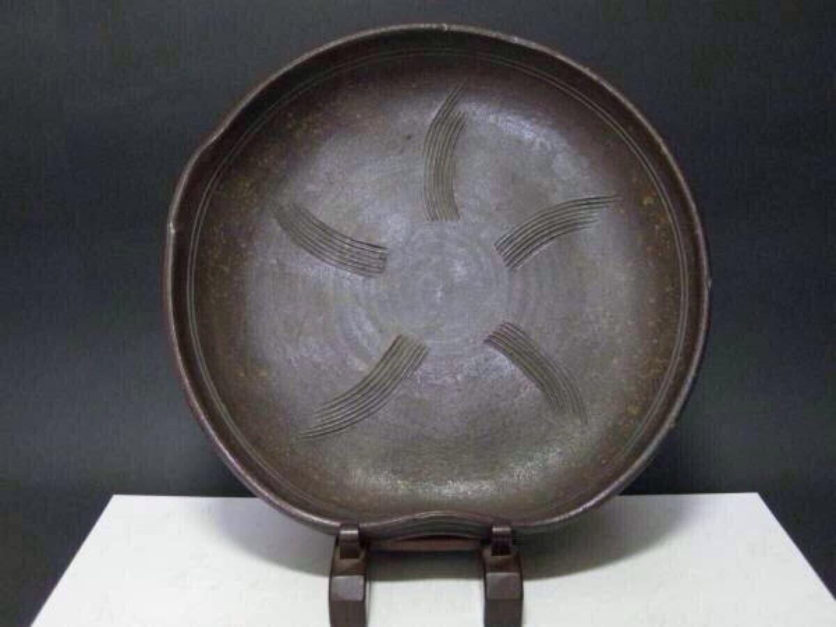 古備前　片口大鉢　大皿　江戸時代　39cm