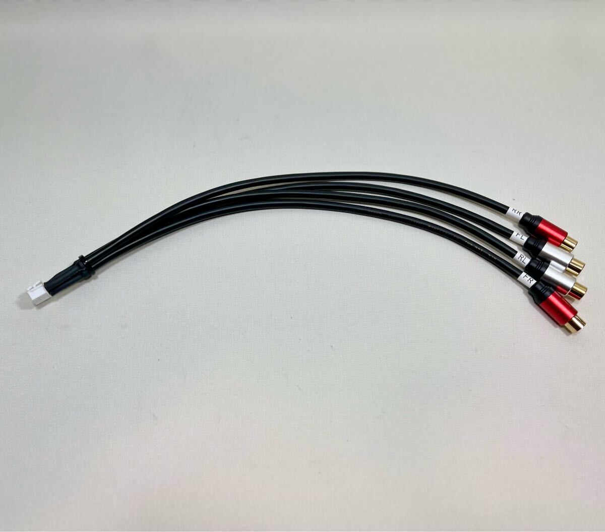 カロッツェリア GM-D1400Ⅱ GM-D1400 高音質 RCA入力コード 金メッキ