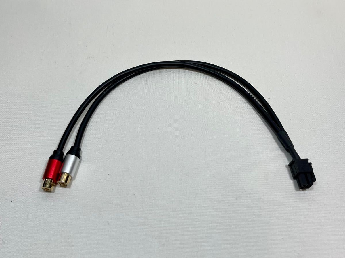 カロッツェリア TS-WX140DA TS-WX130DA 高音質 汎用入力RCAコード 金メッキ 