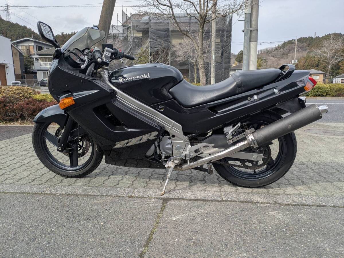 ZZ-R250（BA-EX250H）低走行！左右出し社外マフラー