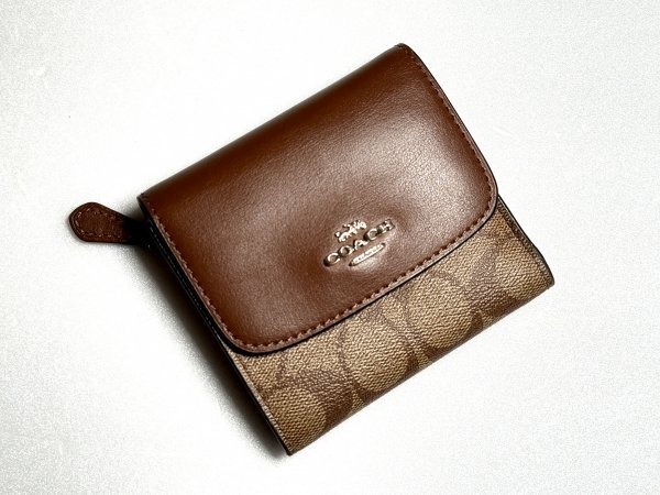 B736●財布 COACH コーチ コインポーチ 薄型