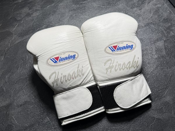 B746●60 ボクシンググローブ ウイニング ホワイト 10oz