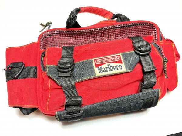 B758●80　マルボロ　タバコ　ビンテージバック　財布　ウェストポーチ