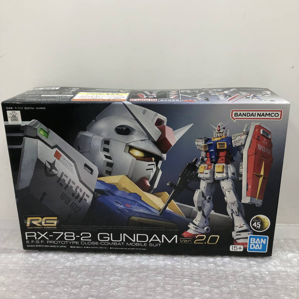 【未組立】 機動戦士ガンダム RG 1/144 RX-78-2 ガンダム Ver.2.0BANDAI ガンプラ プラモデル 260315SK280835
