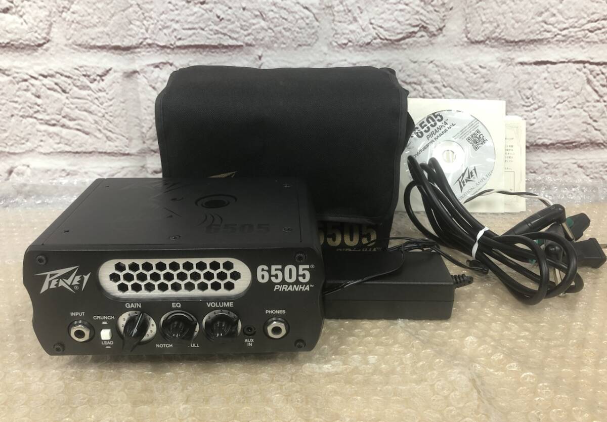 PEAVEY 6505 Piranha Micro Head ヘッドアンプ ピーヴィー 260318SK120351