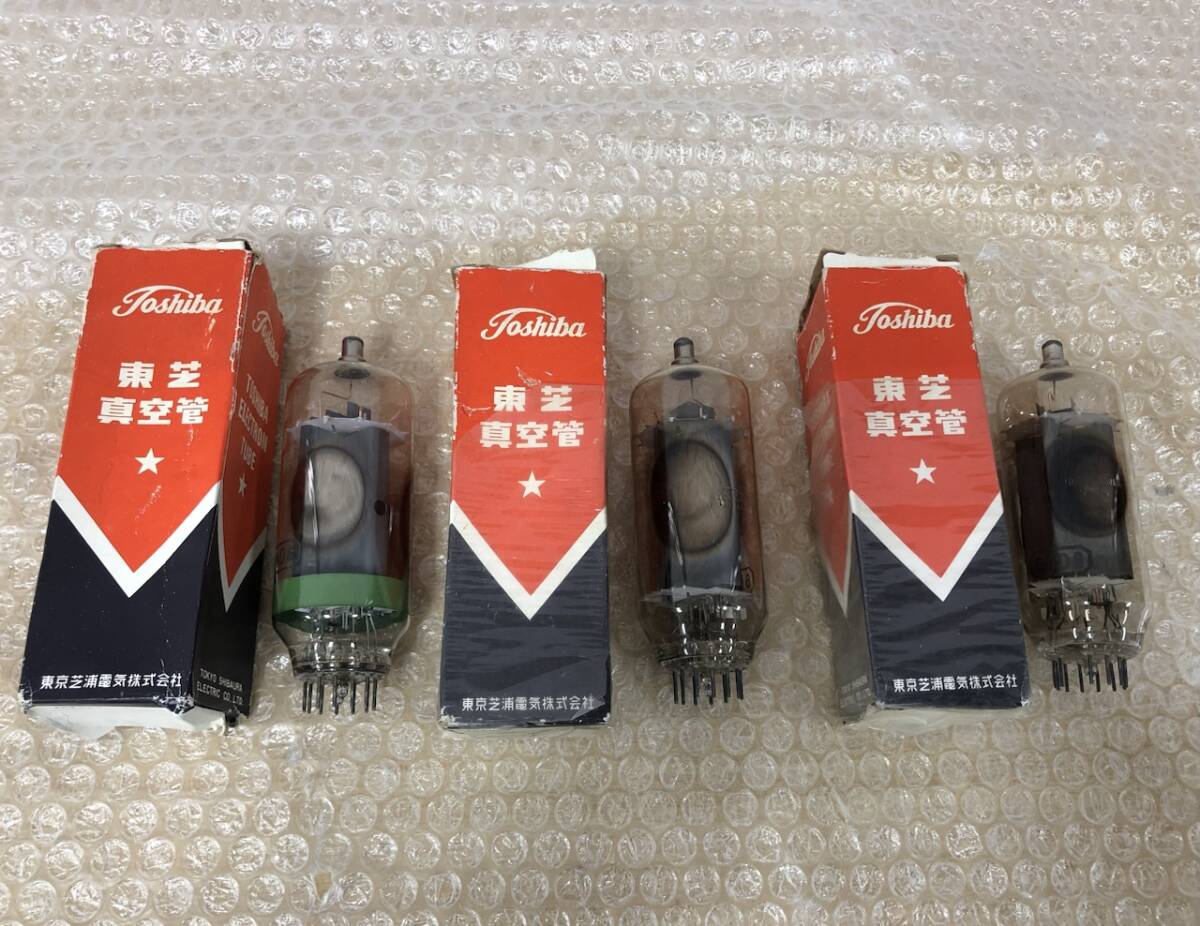 東芝 真空管 6KD6 当時物 3本セット 260227SK020152