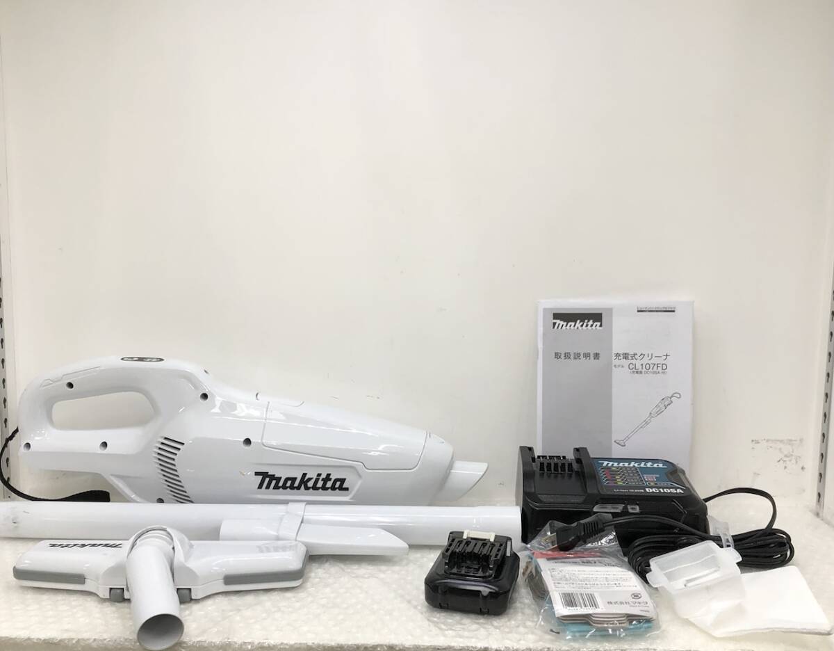makita マキタ 充電式クリーナー CL107FD コードレスクリーナー 260315SK301113