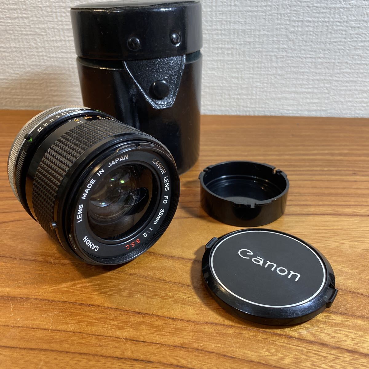 CANON FD 35mm 1:2 S.S.C カメラレンズ