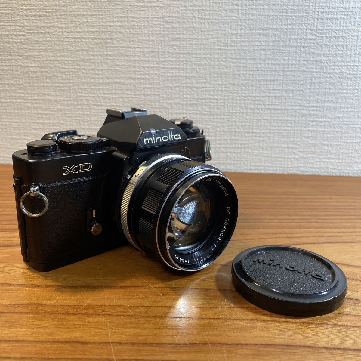 MINOLTA XD ミノルタ フィルムカメラ 58mm 1:1.4 レンズ