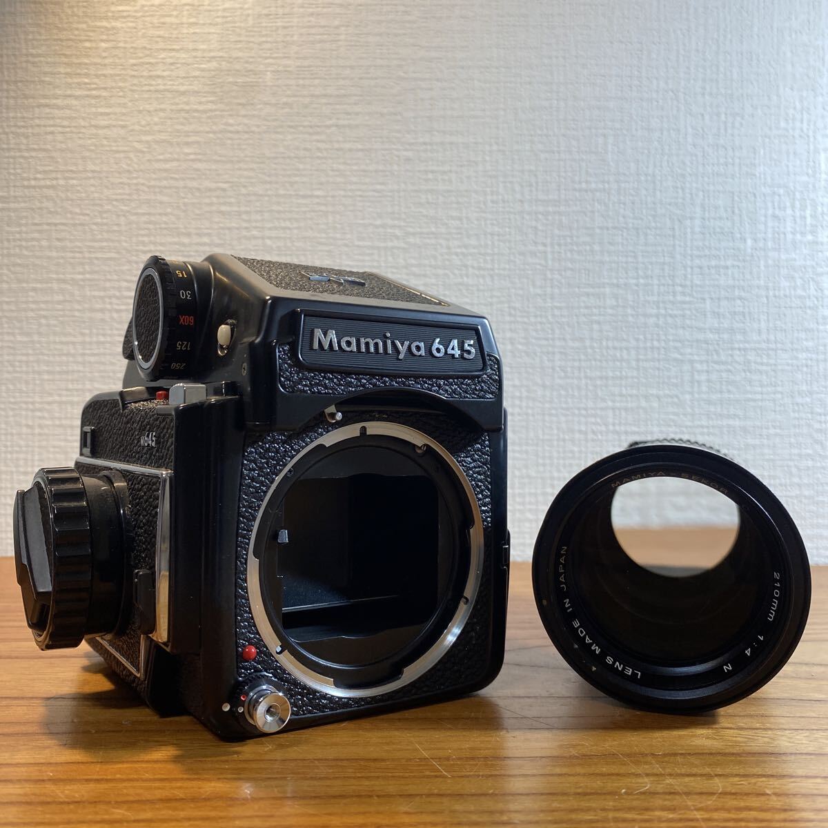 Mamiya M645 中判フィルムカメラ 210mm レンズ